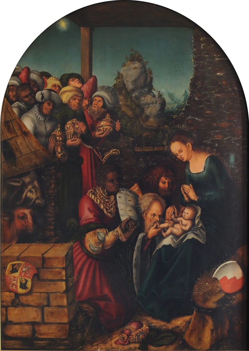 Adorazione dei Magi - Lucas Cranach il Vecchio
