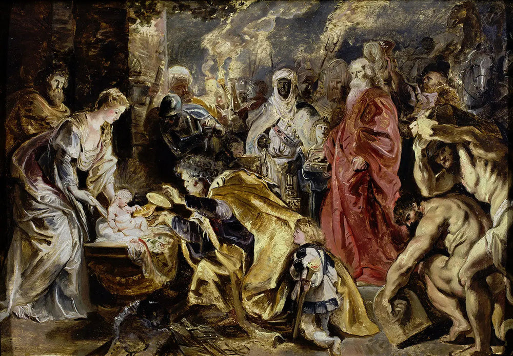 Adoration des mages - Peter Paul Rubens - Alpha Reproduction