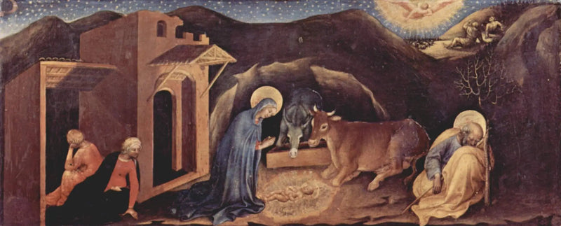 Adorazione dei Re Magi - Nascita di Cristo - Gentile da Fabriano