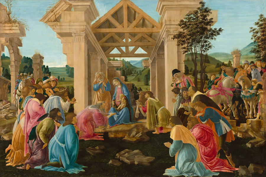 L'Adoration des mages - Sandro Botticelli