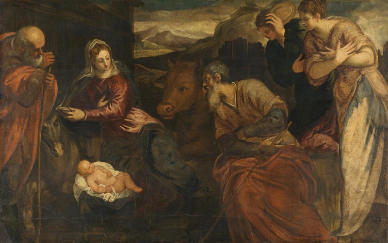 Adorazione dei pastori - Jacopo Tintoretto