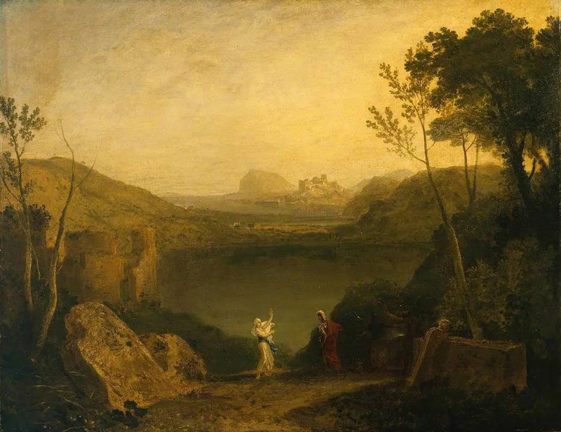 Enea e la Sibilla, Lago Averno - J. M. W. Turner