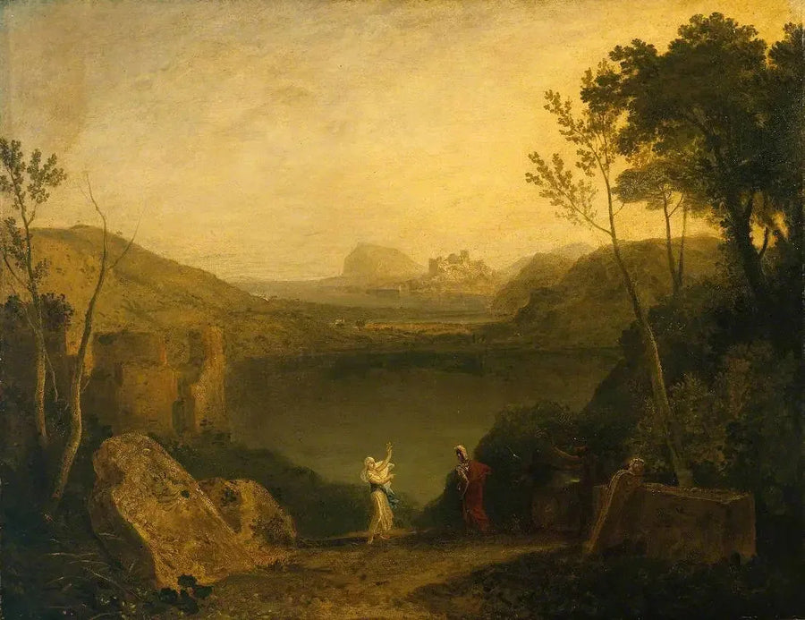 Enea e la Sibilla, Lago Averno - J. M. W. Turner