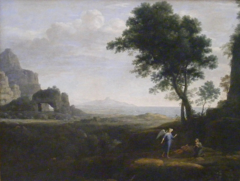Agar e Ismaele nel deserto - Claude Lorrain