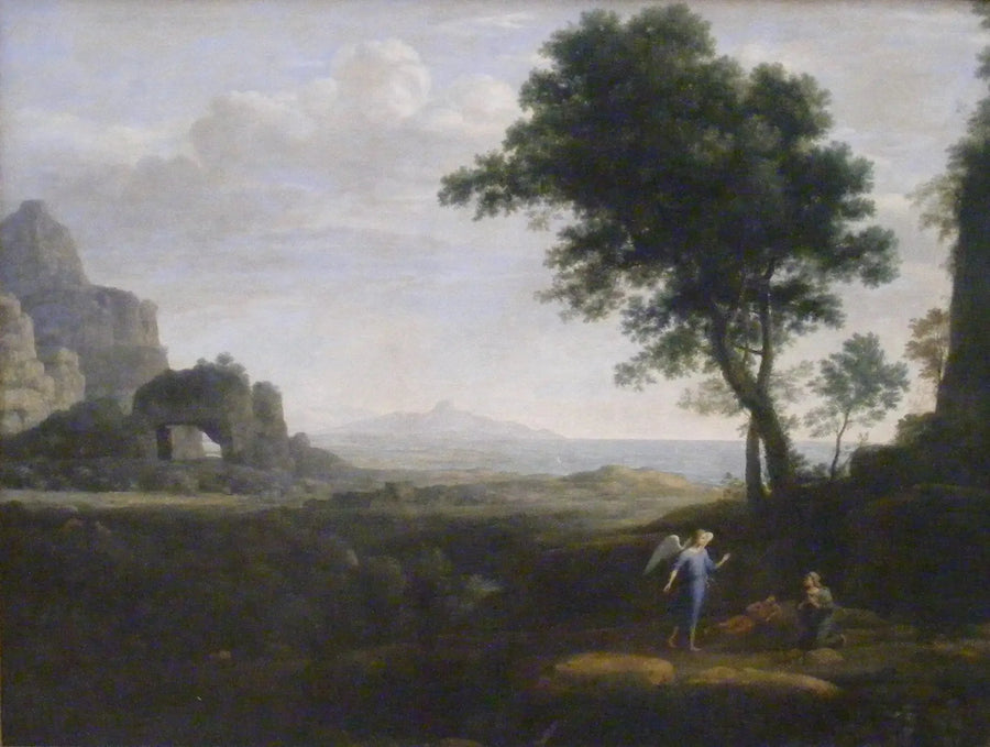 Agar e Ismaele nel deserto - Claude Lorrain