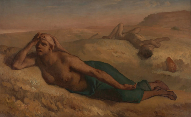 Agar e Ismaël - Jean-François Millet