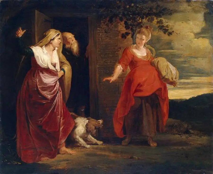 Agar lascia la casa di Abramo - Peter Paul Rubens