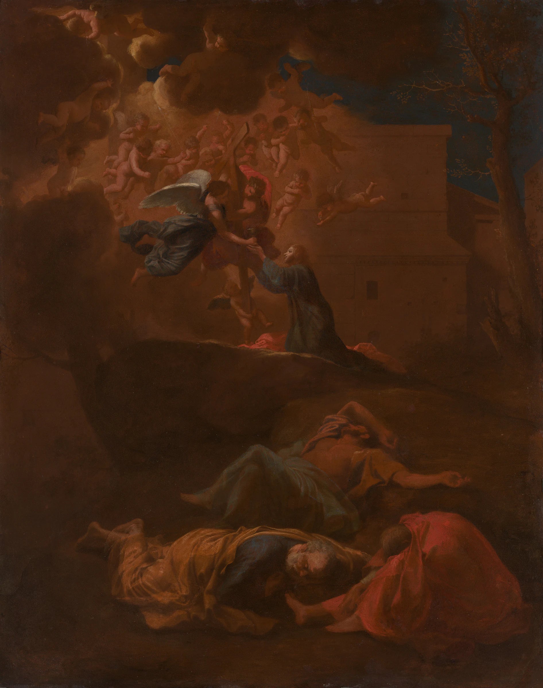 L'agonie dans le jardin - Nicolas Poussin