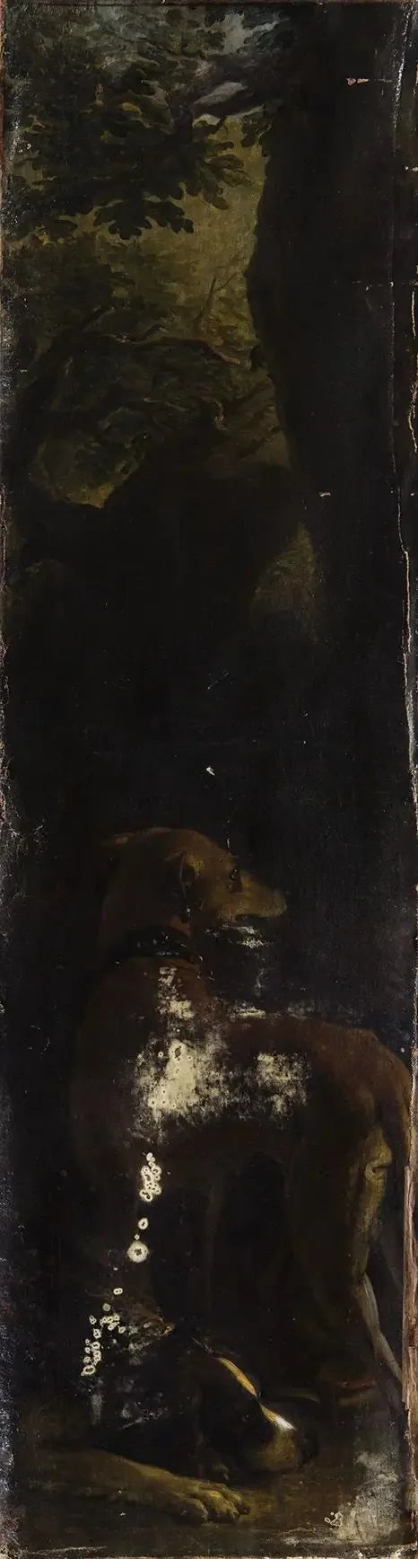 Aggiunta sul lato sinistro (rimosso) di « Méléagre e Atalante » - Peter Paul Rubens