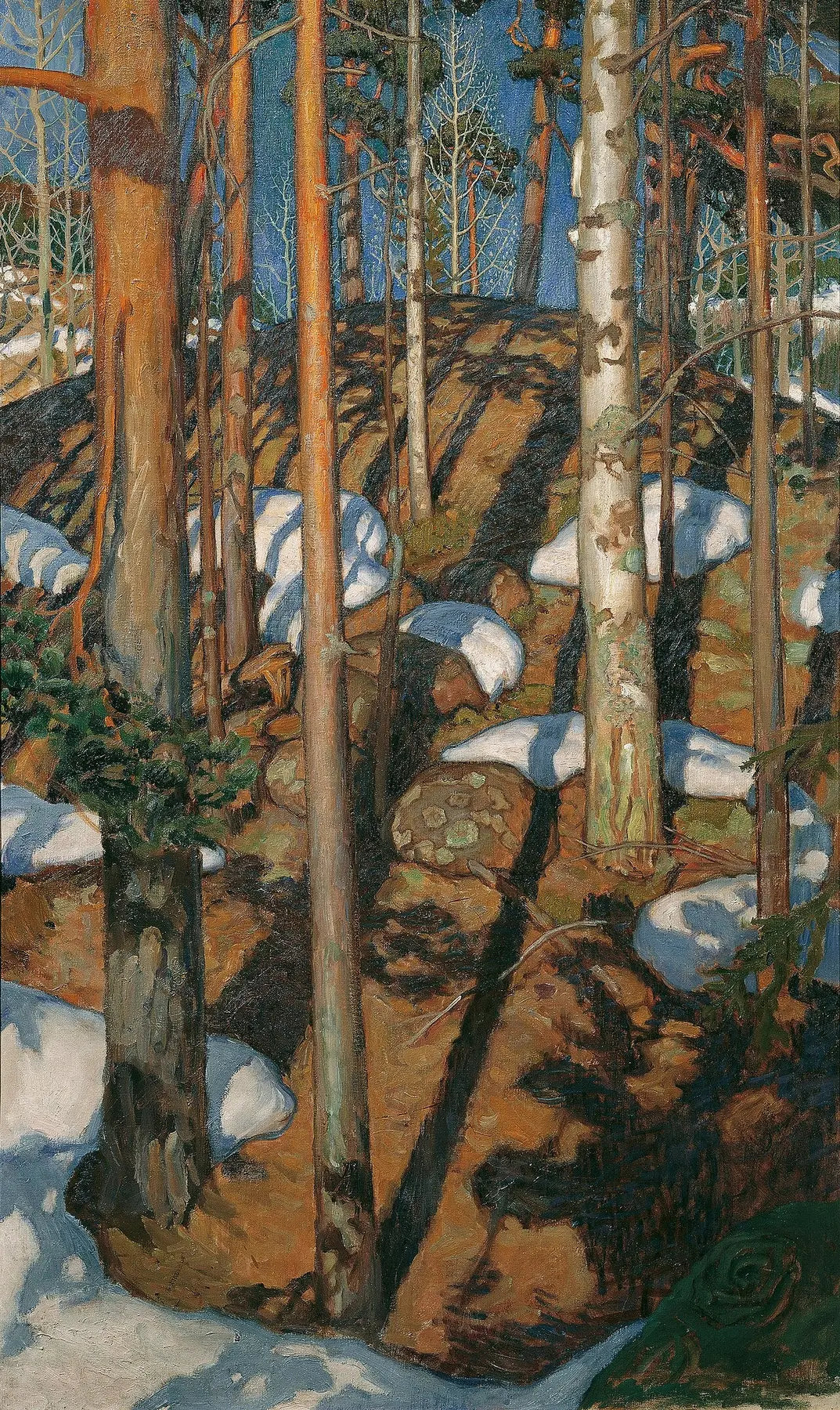 Le Printemps, peinture d’Akseli Gallen-Kallela