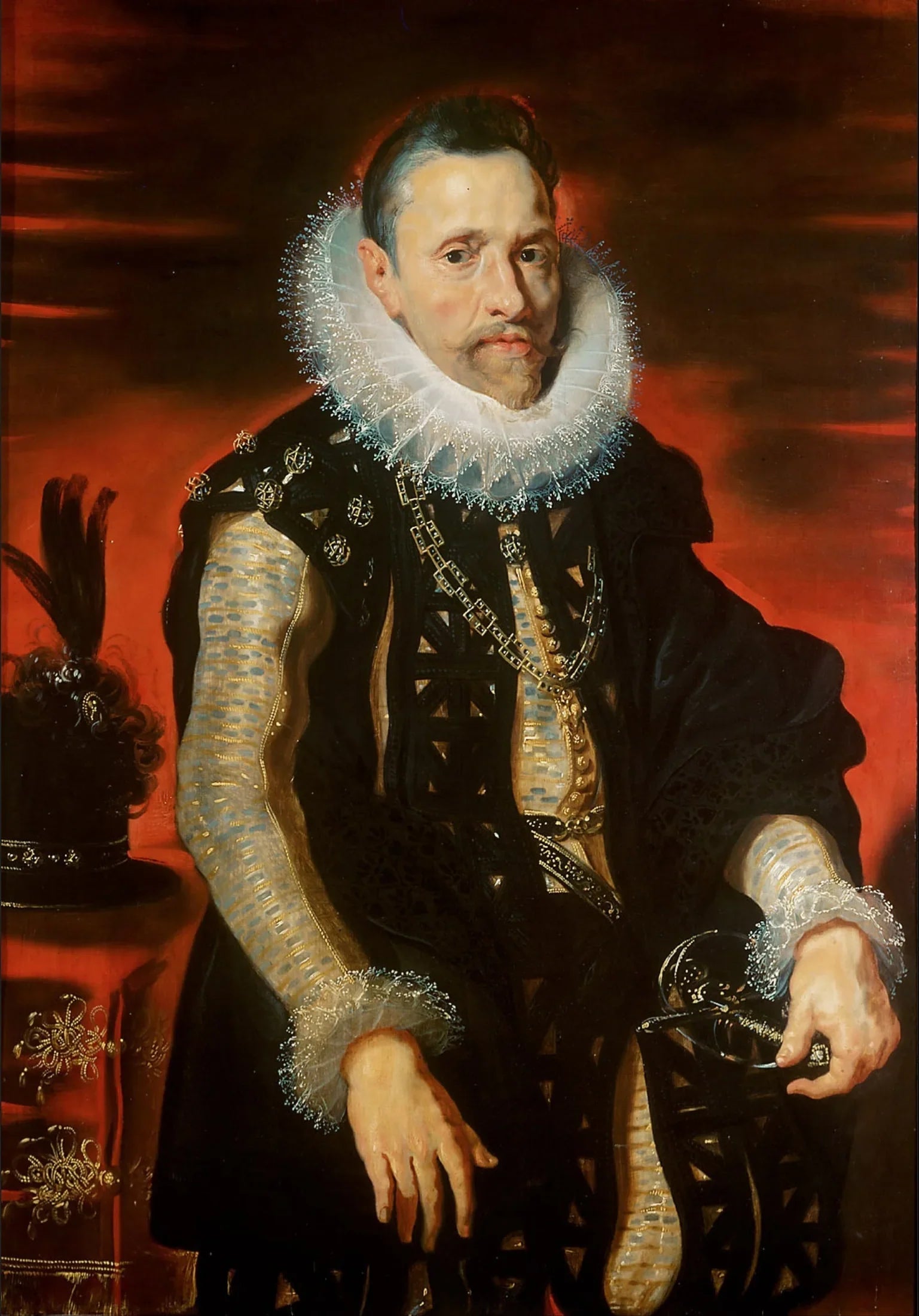 Albert d'Autriche (1559-1621) - Jacob Jordaens image 1 copie de tableau peinte à la main