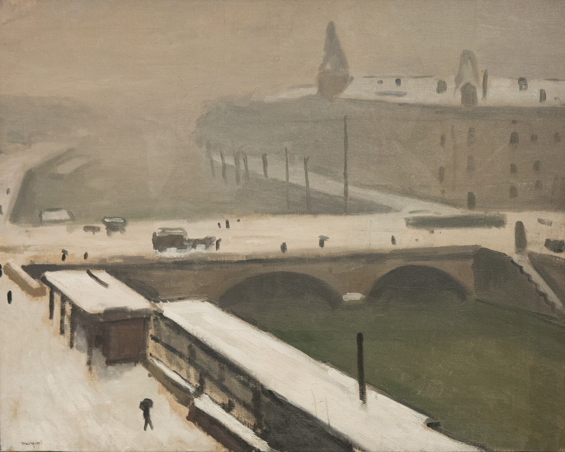 La Seine en hiver - Albert Marquet
