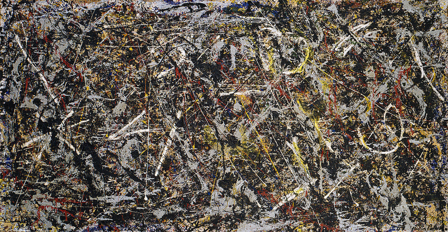 Alchimie - Jackson Pollock image 1 reproduction d’œuvre d’art à l’huile