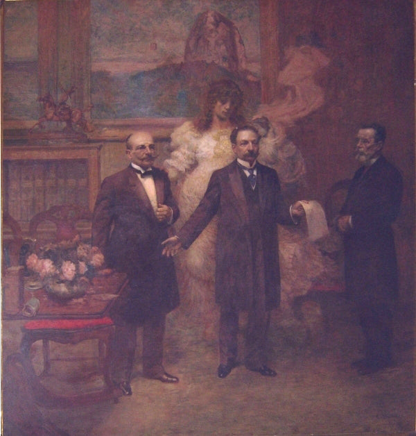 Alegoria �� Lei Or��ament��ria - Eliseu Visconti