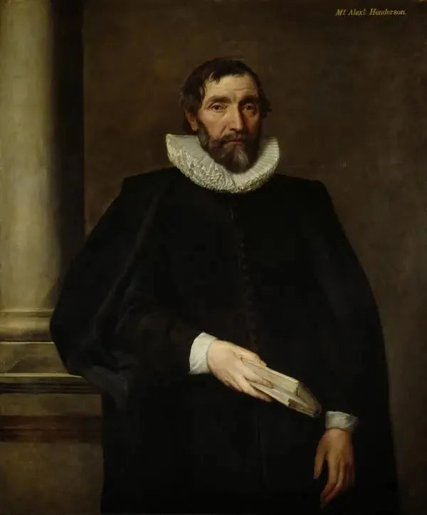 Alexander Henderson, circa 1583 - 1646. Teologo e diplomatico presbitero - Antoine van Dyck
