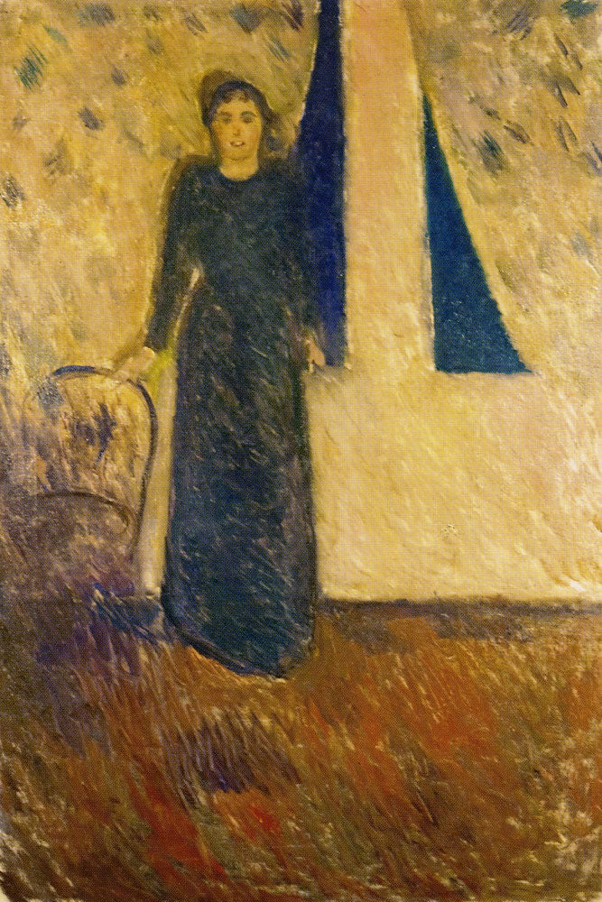Reproduction du tableau « Alexandra Thaulow - Edvard Munch » par Alpha Reproduction en peinture à l’huile
