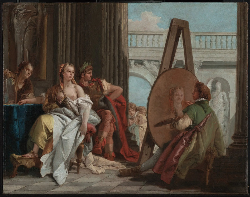 Alessandro e Campaspe dal pittore Apelle - Giovanni Battista Tiepolo