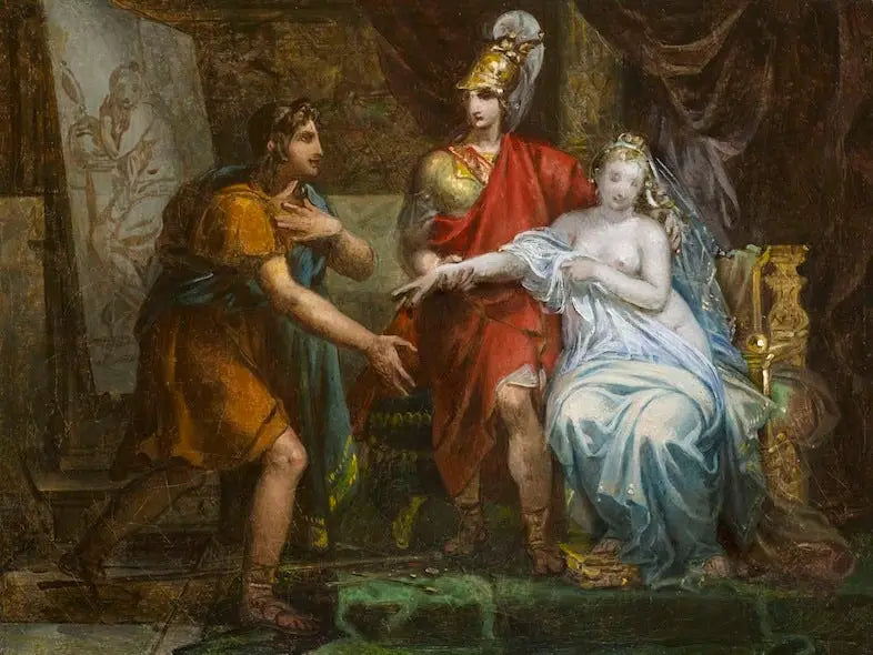 Alessandro il Grande che cede Campaspe ad Apelle - Charles Meynier