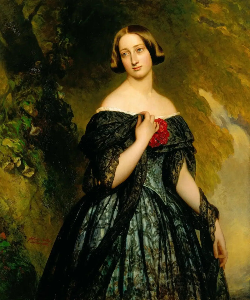 Alexandrine, duchessa di Saxe-Cobourg-Gotha (1820-1904) - Franz Xaver Winterhalter