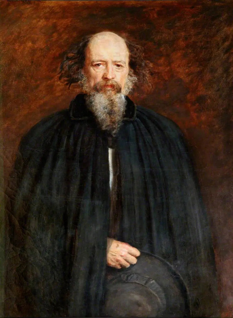 Alfred Tennyson (1809–1892), 1er baron Tennyson, FRS - Giovanni Everett Millais