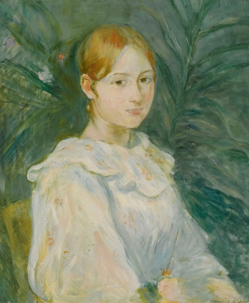 Alice Gamby in busto - Berthe Morisot