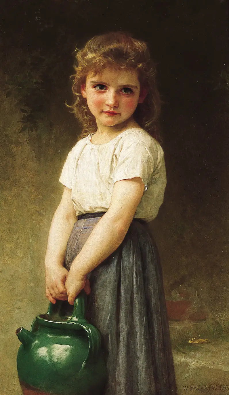Andando alla fontana - Bouguereau