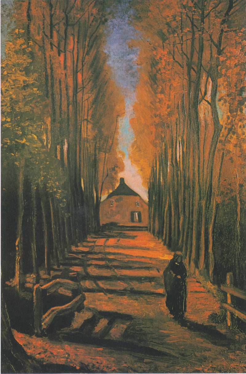 Viale dei Pioppi in Autunno - Vincent van Gogh