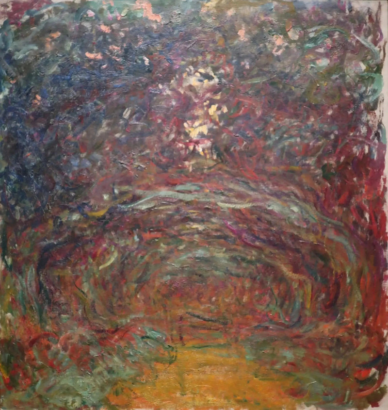 Il vicolo delle rose, Giverny - Claude Monet