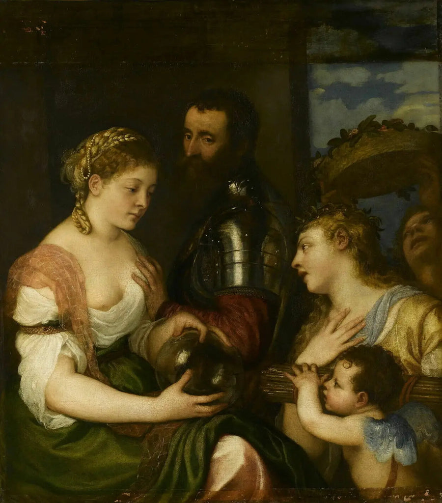 Allégorie conjugale - Tiziano
