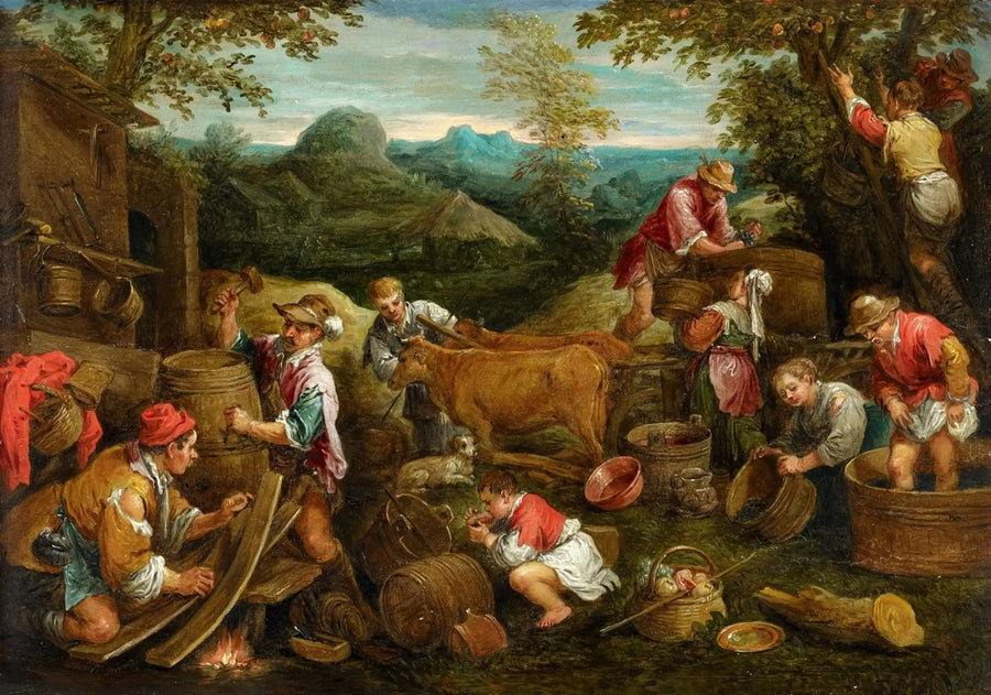 Allégorie dell'autunno - David Teniers il Giovane