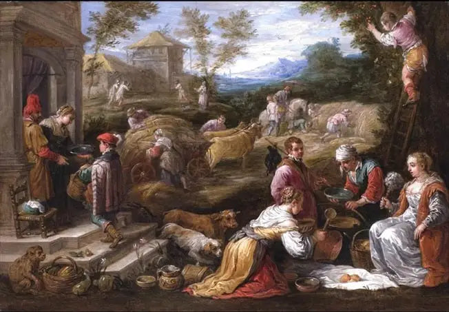 Allegoria dell'estate - David Teniers il Giovane