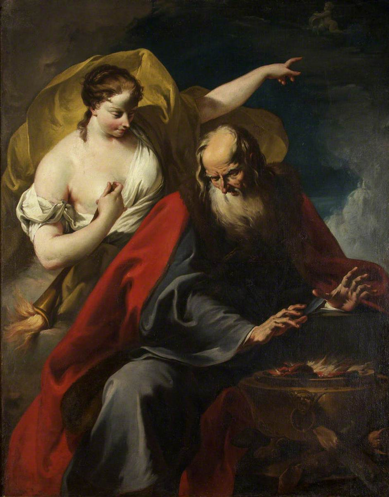 Allégorie dell'inverno e dell'estate - Giovanni Battista Pittoni