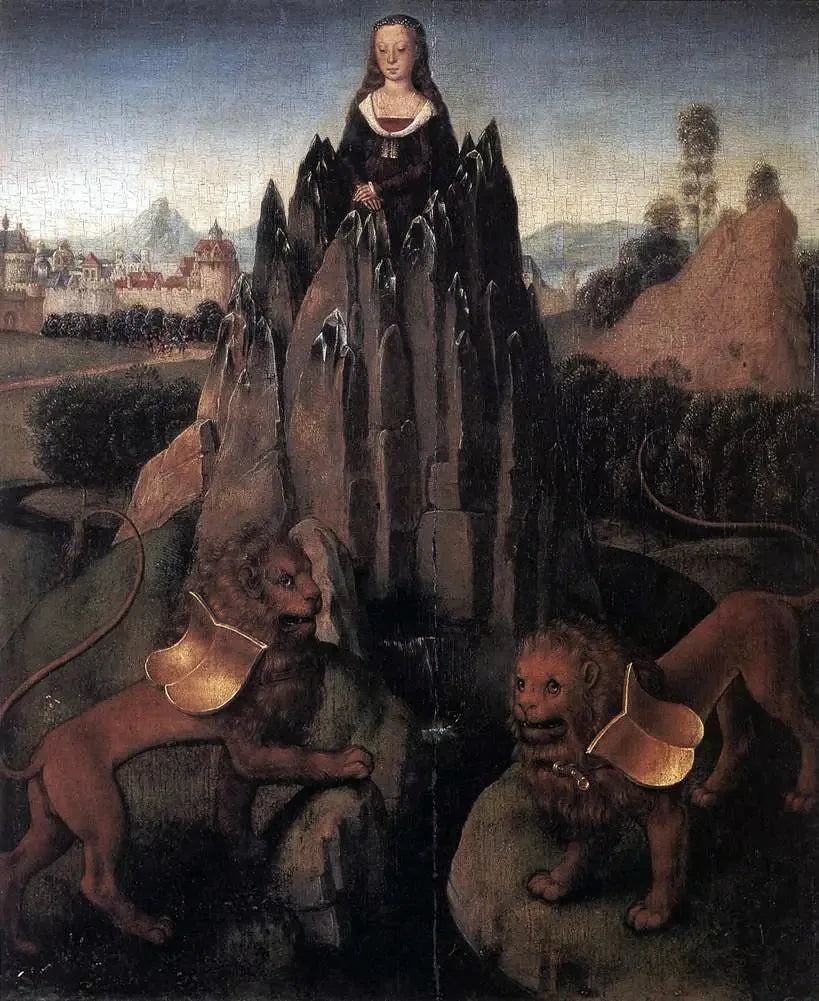 Allegoria della castità - Hans Memling