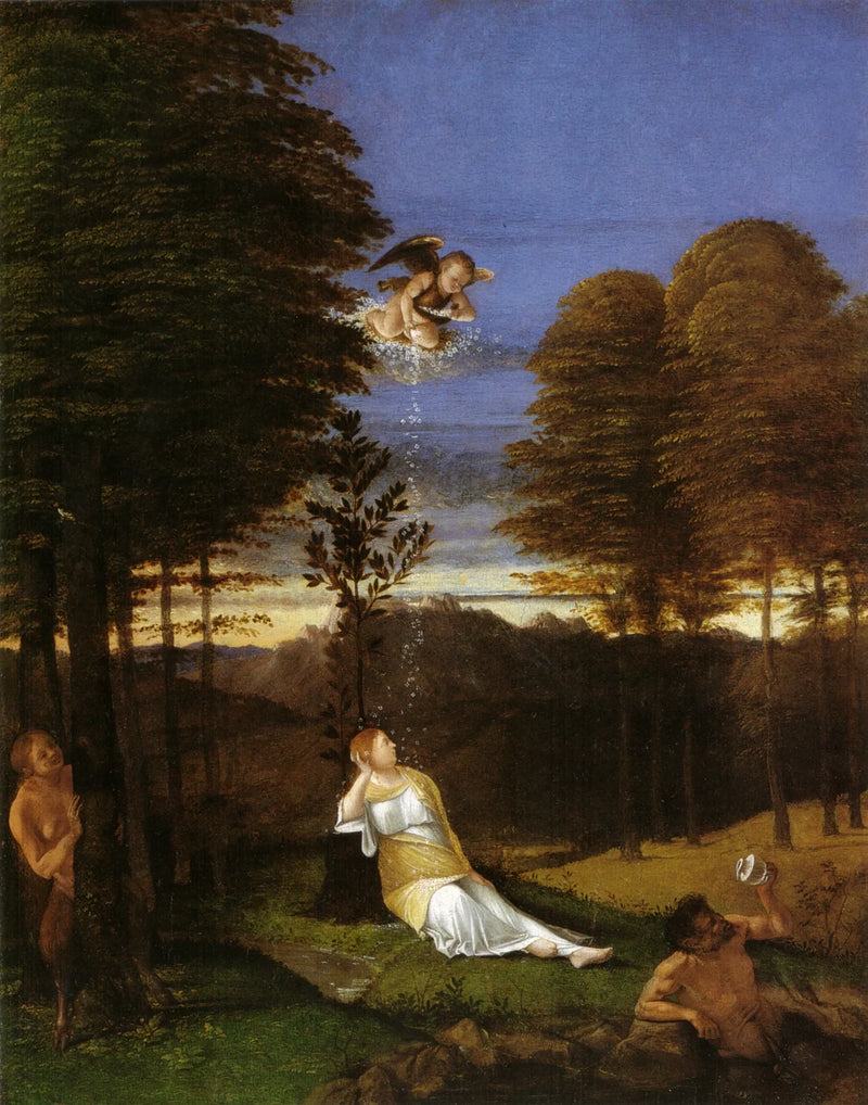 Allégorie della castità - Lorenzo Lotto