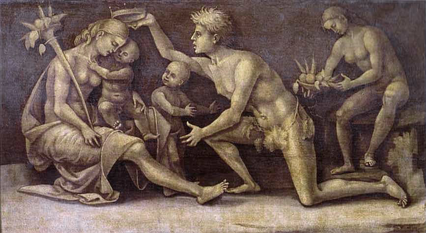 Allégorie della fertilità e dell'abbondanza - Luca Signorelli