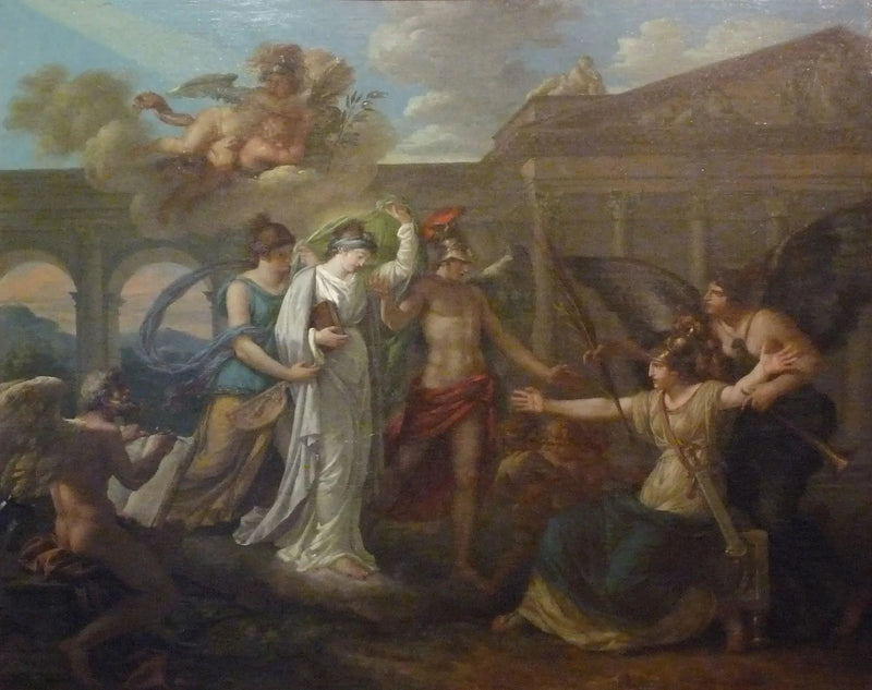 Allégorie della Francia accogliendo la Pace - Louis Jean François Lagrenée