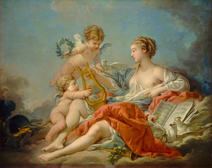 Allégorie della musica - François Boucher