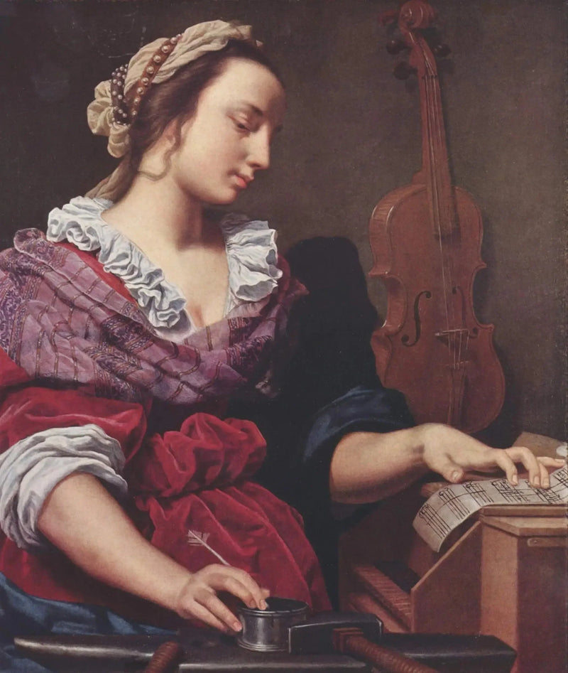 Allégorie della musica - Lorenzo Lippi