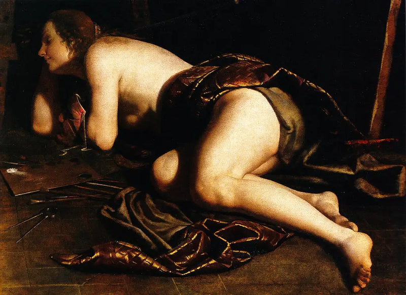 Allégorie della Pittura - Artemisia Gentileschi