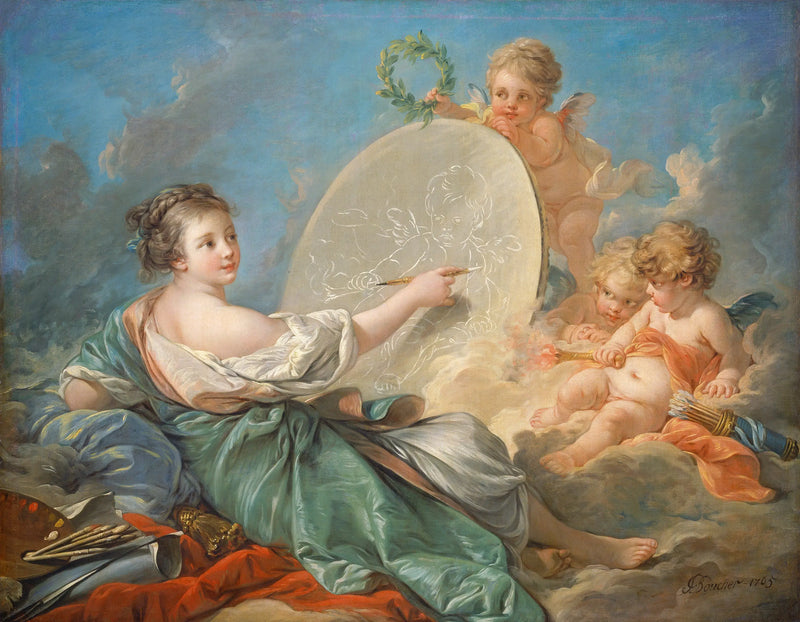 Allégorie della pittura - François Boucher