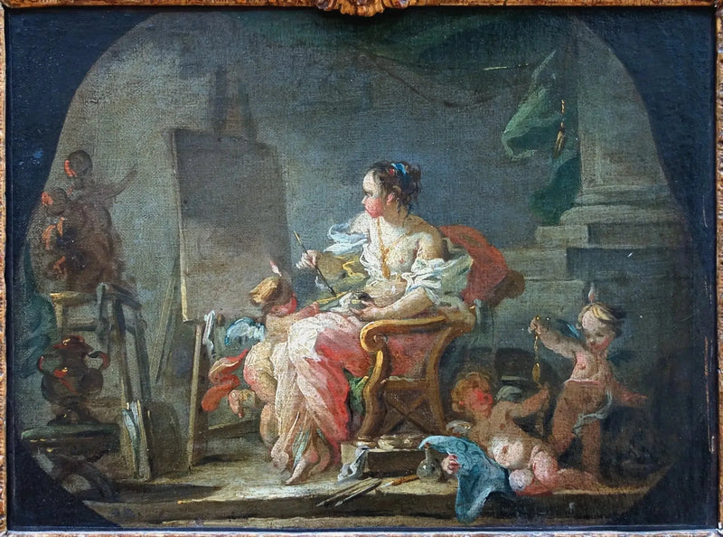 Allégorie della Pittura - François Boucher