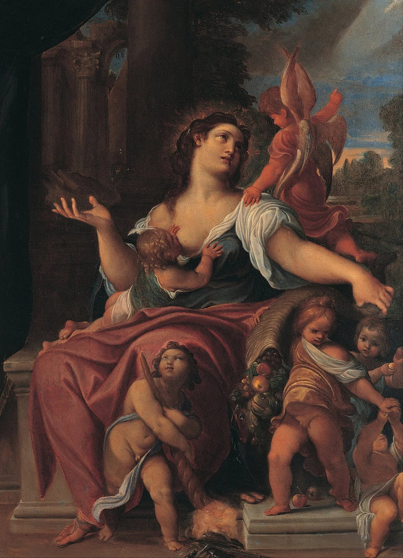 Allégorie della Provvidenza - Ludovico Carracci
