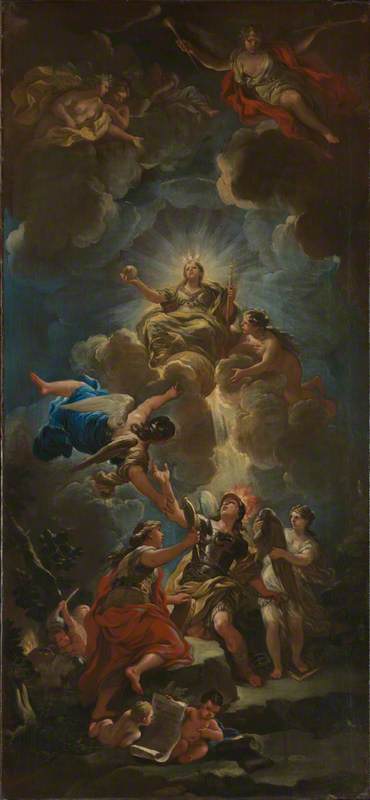 Allégorie della saggezza divina - Luca Giordano