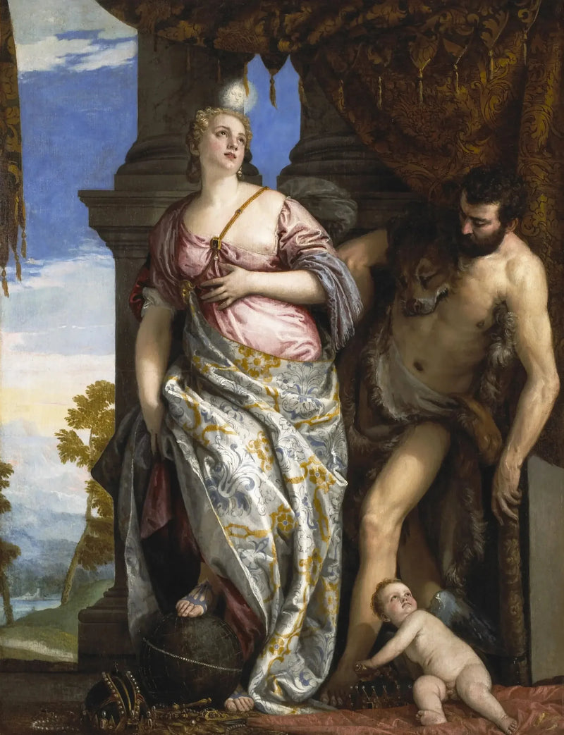 Allégorie della Saggezza e della Forza - Paolo Veronese