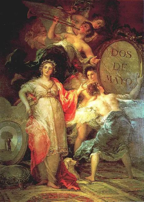 Allegoria della città di Madrid - Francisco de Goya