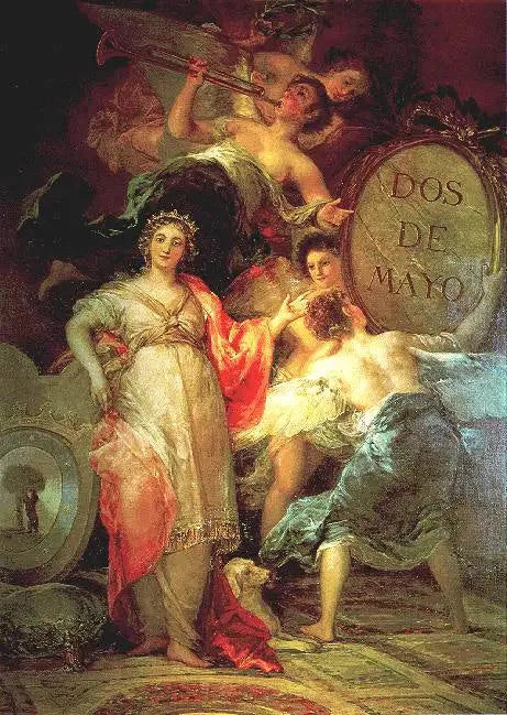 Allegoria della città di Madrid - Francisco de Goya