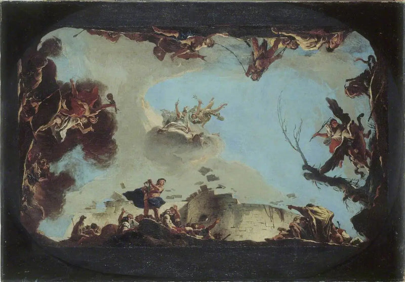Allégorie del potere dell'eloquenza - Giovanni Battista Tiepolo