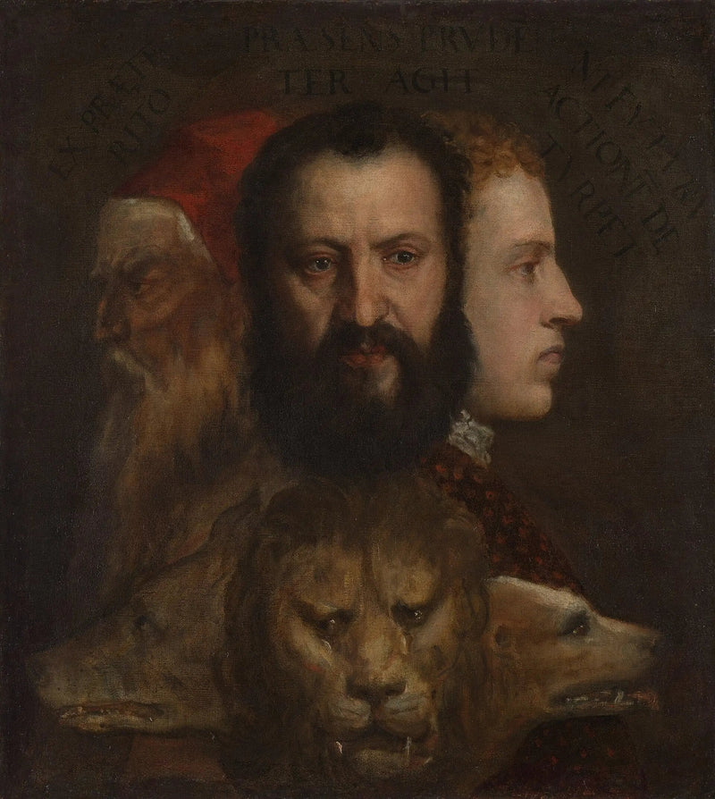 Allegoria del Tempo governato dalla Prudenza - Tiziano