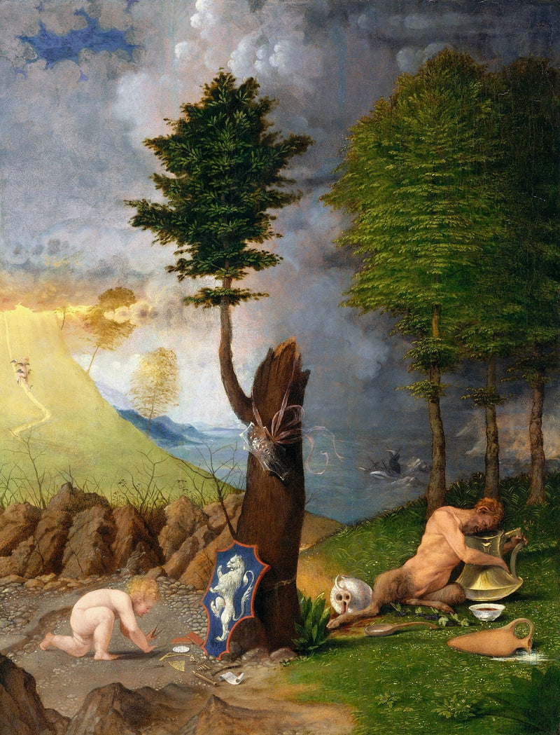 Allégorie del Vice e della Virtù - Lorenzo Lotto