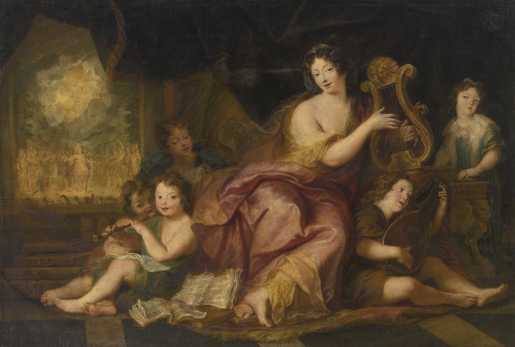Allegory of Music - Antoine Coypel